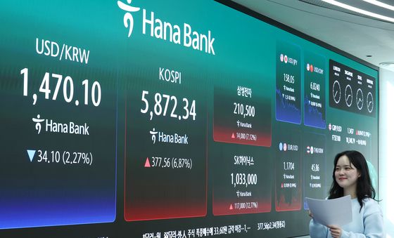 미·이란 2주 휴전에 환율 하락, 코스피 상승