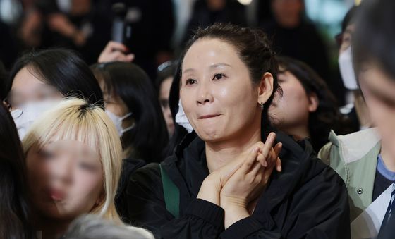 김선영, 앤 해서웨이·메릴 스트립 보러 왔어요