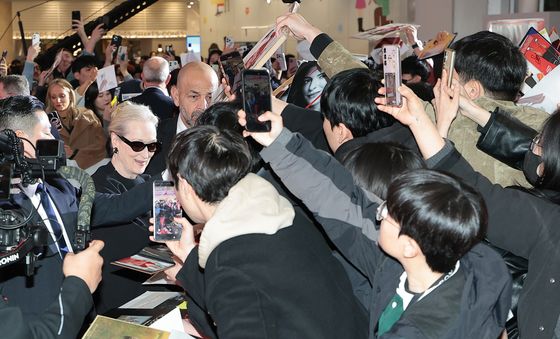 메릴 스트립, 한국 팬들과 소중한 만남