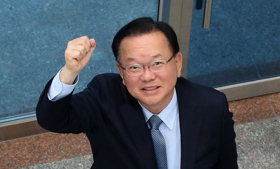 김부겸 '필승 각오'