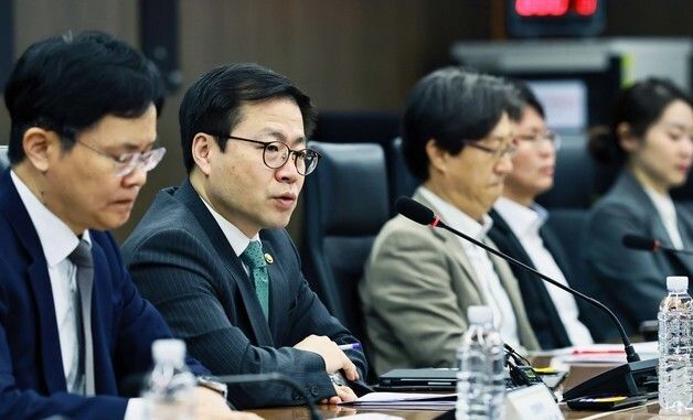인사말하는 여한구 통상교섭본부장