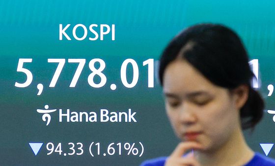 코스피, 외국인 '팔자'에 파락 마감