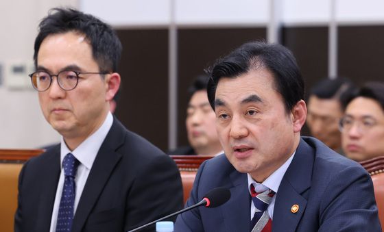 서해 공무원 피격사건 관련 답변하는 안규백 장관