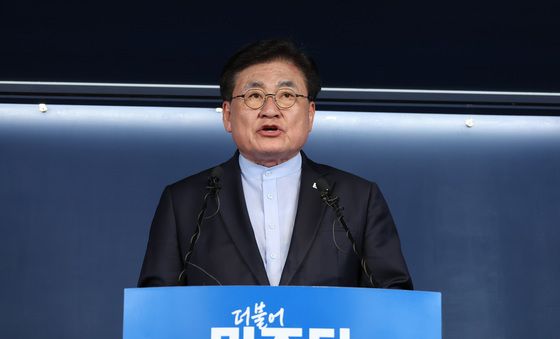 소병훈 '민주당 서울시장 후보 정원오'