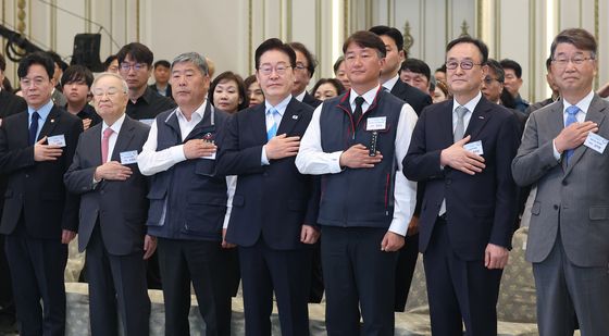 청와대서 열린 2026 노동절 기념식