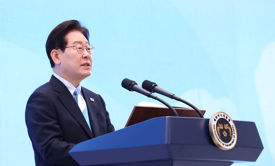 노동절 기념사하는 이재명 대통령