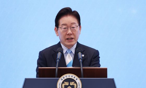 2026 노동절 기념사하는 이재명 대통령