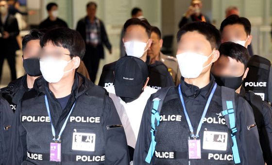 태국서 붙잡은 마약 공급책 한국 송환