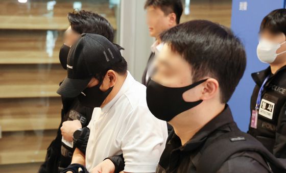 송환된 박왕열 마약 공급책 '청담 사장'