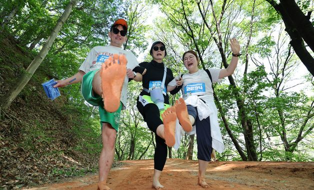 자연에서 즐기는 이색적인 도전