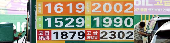 6주연속 상승한 기름값···1년 사이 휘발유 22%, 경유 33%올라