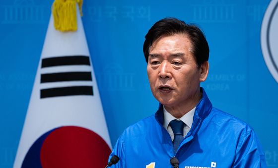 오중기 민주당 경북지사 후보, 투표 독려 기자회견