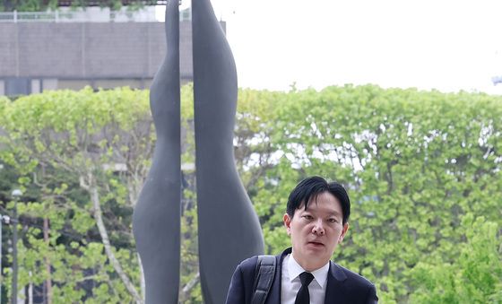 대검 찾은 박상용 검사