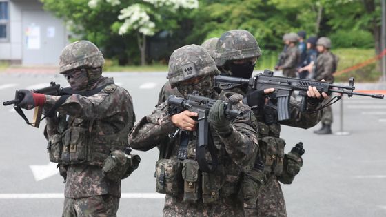 51사단, 한국지역난방공사 동탄지사에서 대테러 훈련 실시