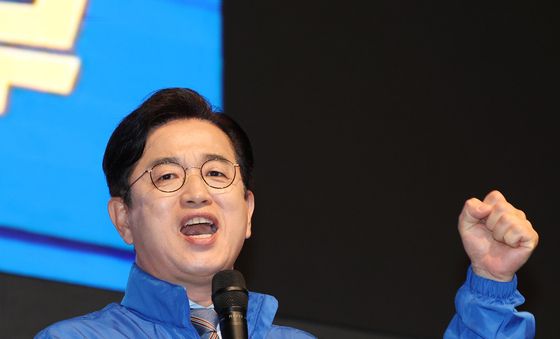 인사말하는 허태정 대전시장 후보