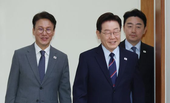 이재명 대통령 '국무회의 입장'