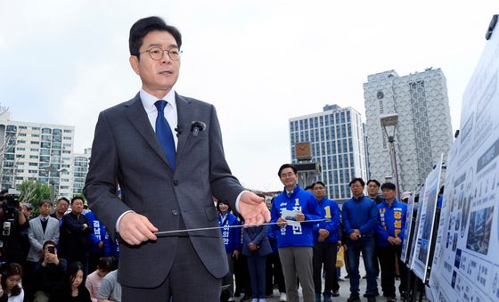 정원오 후보 "서울 공간 대전환" G2 공약 발표