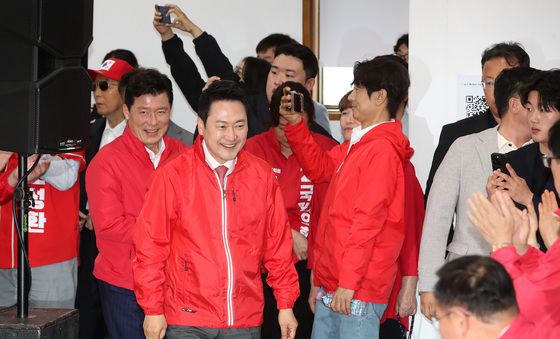 국힘 경북도당 선대위 발대식 찾은 장동혁