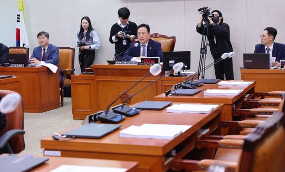 국민의힘 농해수위 위원들의 빈자리
