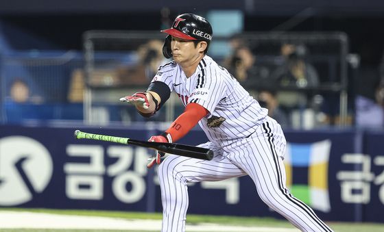 LG 오지환, 희생번트