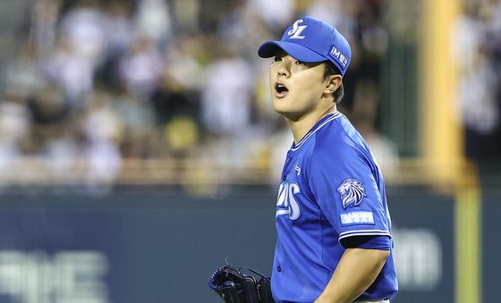 삼성 이승민, 막았다!