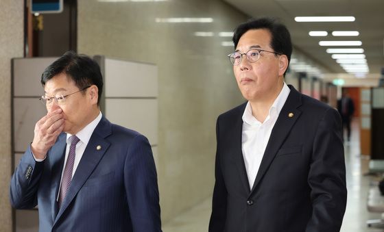 비공개 최고위 참석하는 송언석