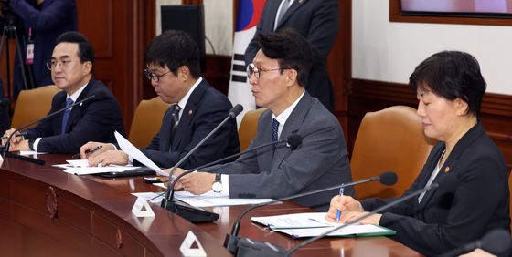 비상경제본부회의 모두 발언하는 김민석 총리