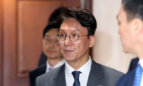 비상경제본부회의 참석하는 김민석 총리