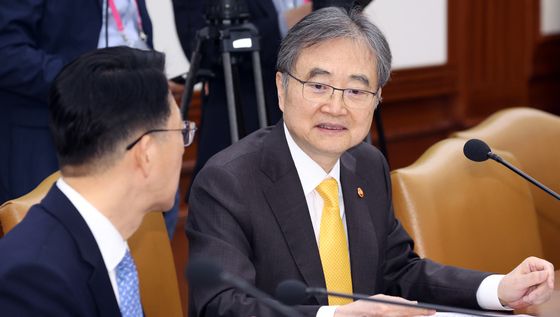 대화하는 조현·황종우 장관