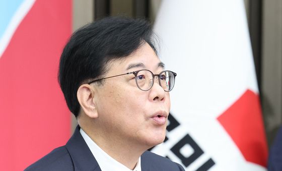 국회부의장 후보자 선출 의원총회 발언하는 송언석