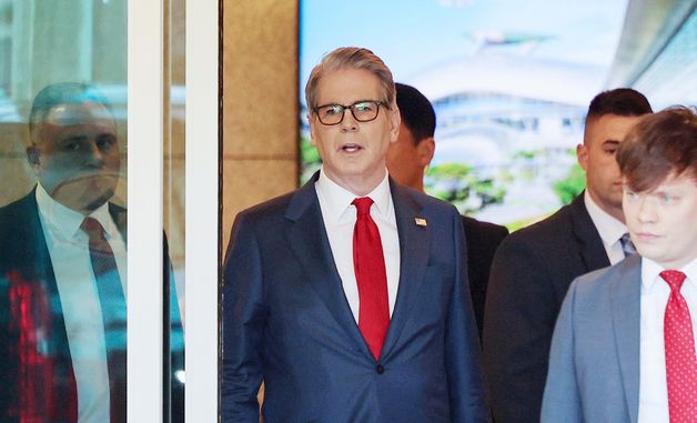 베선트 재무부 장관, 미중회담 앞두고 방한