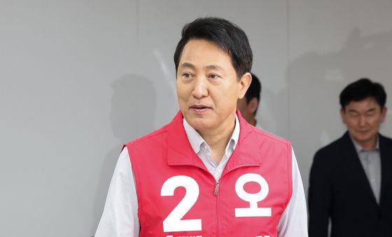 소상공인 공약 발표 앞둔 오세훈 후보