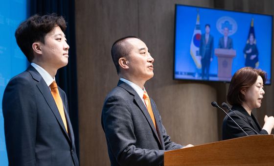 국민의힘 탈당 후 개혁신당 인천 연수구갑 출마 선언하는 정승연