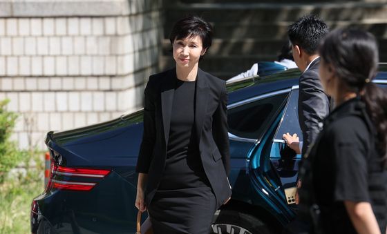 노소영 관장, 재산 분할 파기환송심 조정 출석