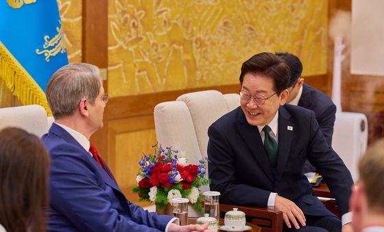 이재명 대통령, 스콧 베센트 미국 재무장관 접견