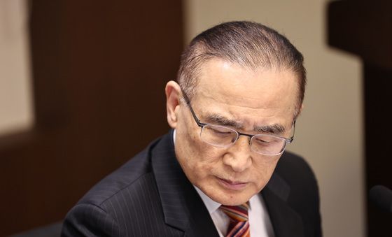 생각에 잠긴 위성락 국가안보실장
