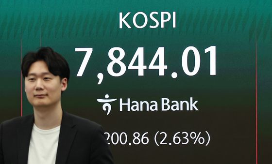 코스피, 2%대 상승하며 최고가 마감
