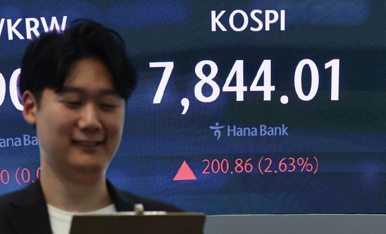 코스피, 2%대 상승하며 최고가 마감