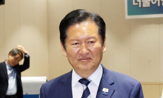 울릉군 주민 간담회 참석한 정청래 대표