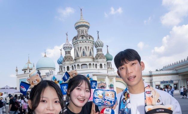 에버랜드, 수원삼성블루윙즈와 캐릭터 콜라보 진행