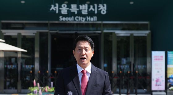 오세훈 후보, 6·3 지방선거 대국민 호소 기자회견