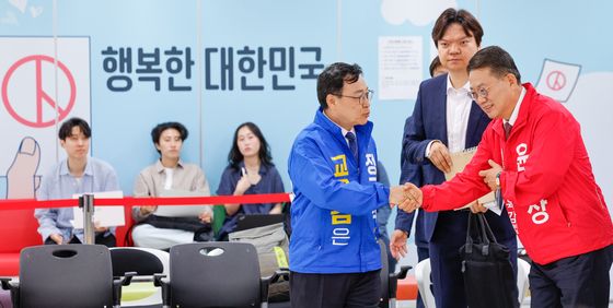 선관위서 만난 교육감 후보들