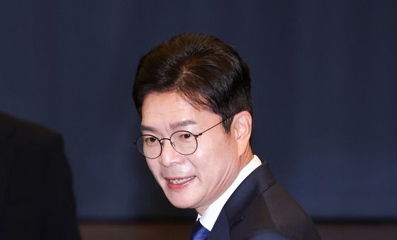 편집인협회 초청 포럼 참석하는 정원오
