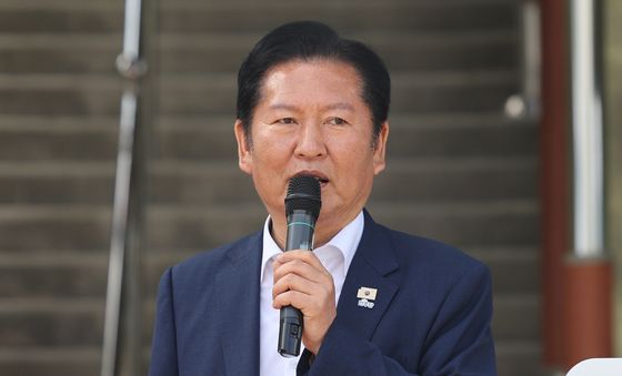 축사하는 정청래 대표
