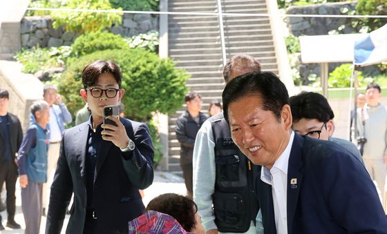 울릉도 찾은 정청래 대표