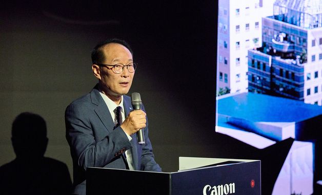 박정우 캐논코리아 대표이사 환영사