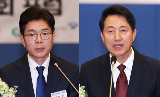 정원오·오세훈 서울시장 후보 초청 편집인협회 포럼
