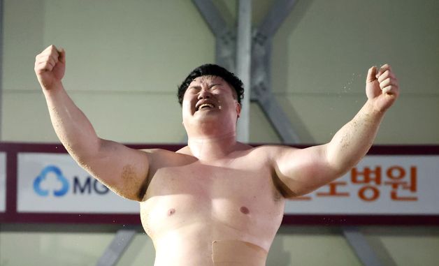 평창오대산천장사씨름대회 백두장사 장성우