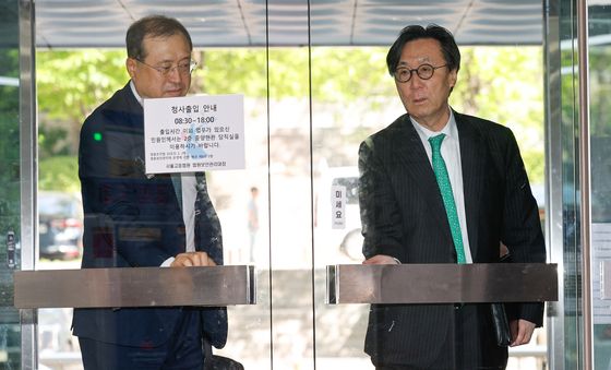 '이종섭 도피 의혹' 공판 출석하는 장호진 전 국가안보실장