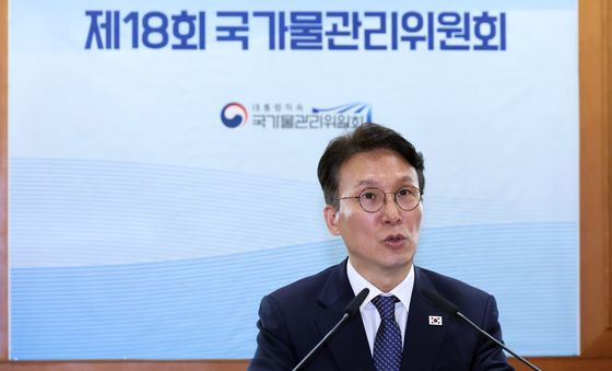 국가물관리위원회 발언하는 김민석 총리